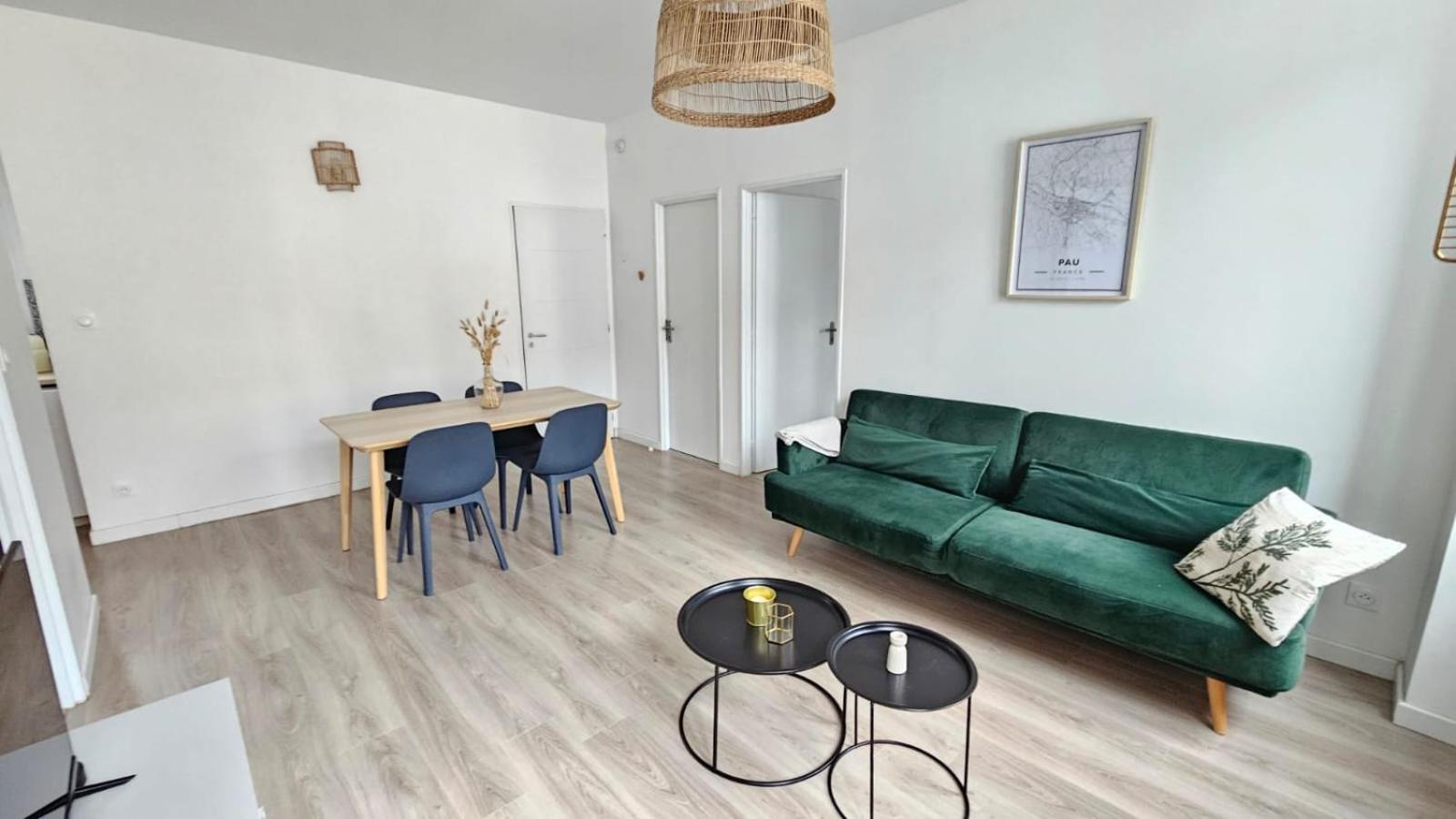 Superbe Appartement 2 Chambres Au Coeur De Pau Esterno foto